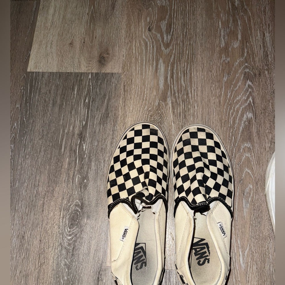 Vans Checkered Slip-On Shoes
